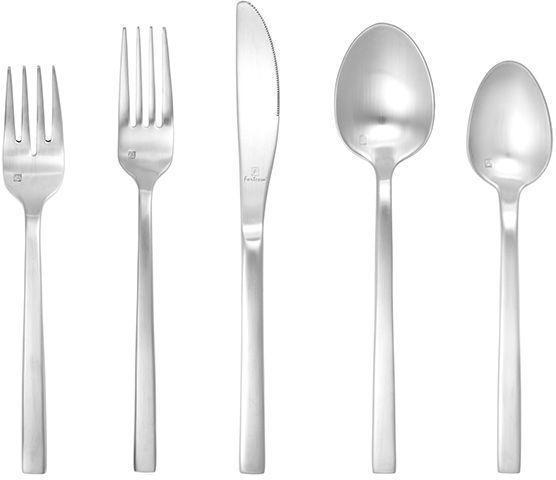 Fortessa - 20 Piece Arezzo Brushed Place Setting - 5PPS-165BR-20PC