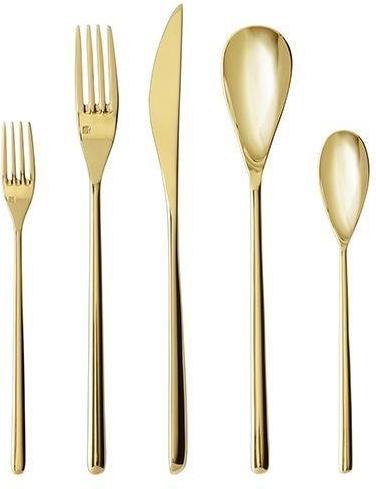 Fortessa - 20 Piece Dragonfly Gold Place Setting - 5PPS-8109-20PC