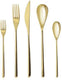 Fortessa - 20 Piece Dragonfly Gold Place Setting - 5PPS-8109-20PC