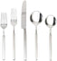 Fortessa - 20 Piece Jaxson Stainless Steel Brushed/Mirrored Flatware Set - 5PPS-104BM-20PC