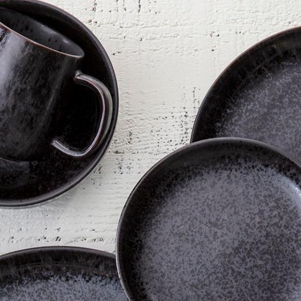 Fortessa - 24Oz Sound Midnight Bowls, Pack of 4 - 6400.SND.1378