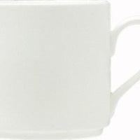 Fortessa - 4 PC 12 oz Fortaluxe SuperWhite Mugs All Purpose Stackable Mug (.32 L) - ALU-00-888