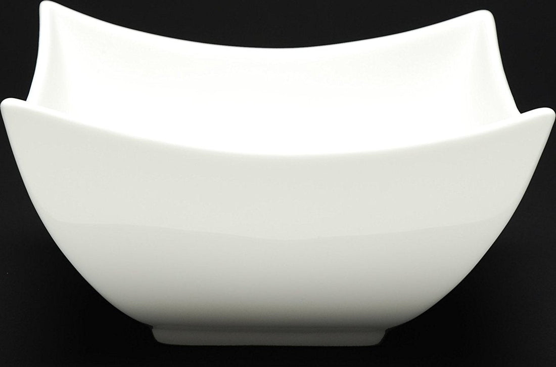 Fortessa - 4 PC 3.25" Fortaluxe SuperWhite Fiji Square Bowl (8 cm) - ALU-00-023