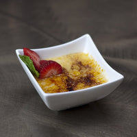 Fortessa - 4 PC 3.25" Fortaluxe SuperWhite Fiji Square Bowl (8 cm) - ALU-00-023