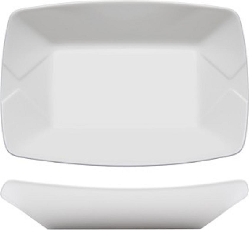 Fortessa - 4 Pc 5.5" x 4" Fortaluxe SuperWhite Food Truck Vitrified China Small Boat (14 x 9.9 cm) - 4600.F0000.09