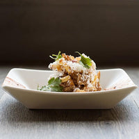 Fortessa - 4 Pc 5.5" x 4" Fortaluxe SuperWhite Food Truck Vitrified China Small Boat (14 x 9.9 cm) - 4600.F0000.09