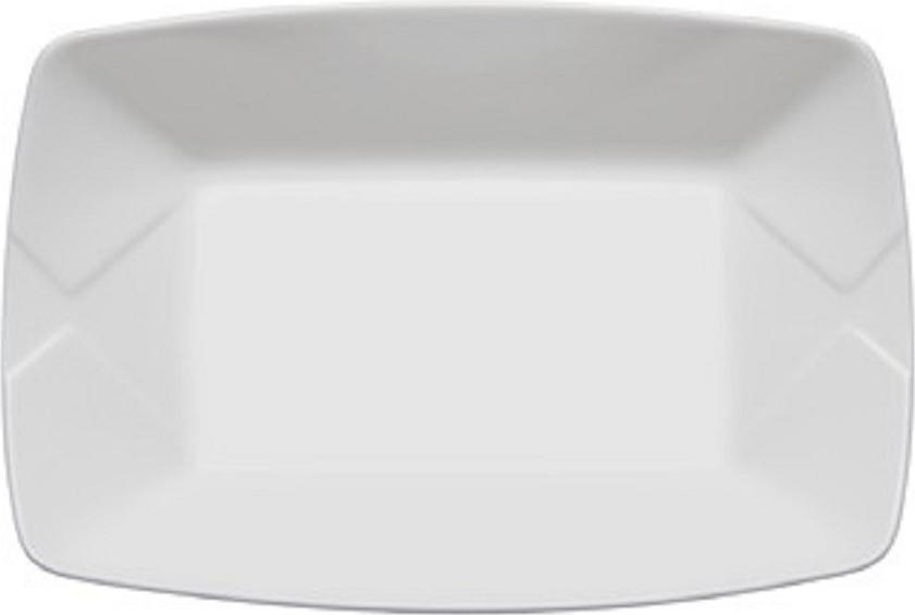 Fortessa - 4 Pc 5.5" x 4" Fortaluxe SuperWhite Food Truck Vitrified China Small Boat (14 x 9.9 cm) - 4600.F0000.09