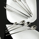 Fortessa - 4.1" Dragonfly Stainless Steel Espresso Spoons Set of 12 - 1.5.810.00.022