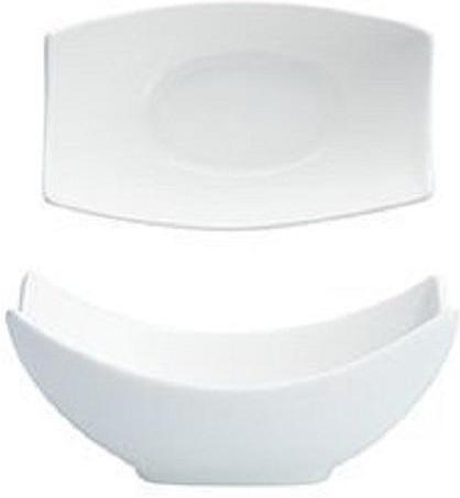 Fortessa - 4.75" Fiji Rectangle Bowls, Pack of 4 - ALU-00-174