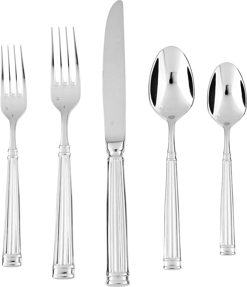 Fortessa - 4.9" Doria Stainless Steel Espresso Spoons, Pack of 12 - 1.5.131.00.022