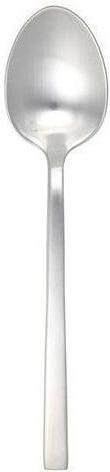Fortessa - 5.1" Arezzo Stainless Steel Brushed Espresso Spoons, Pack of 12 - 1.5B.165.00.022