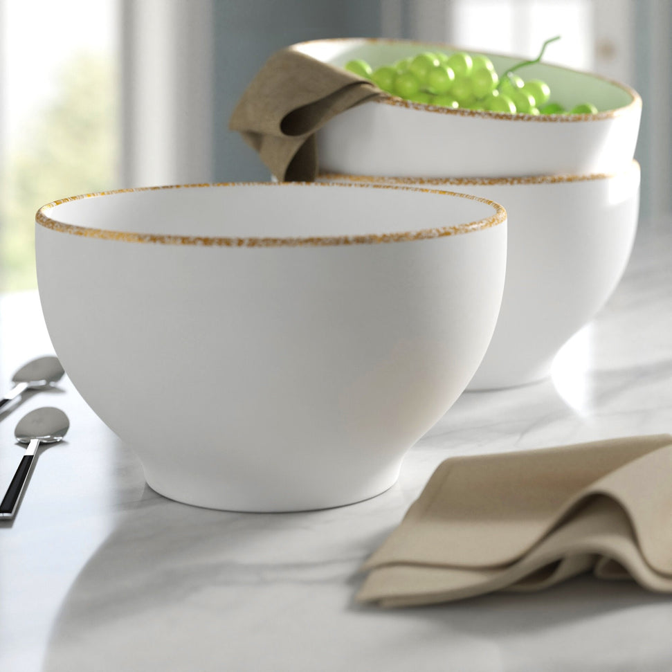 Fortessa - 5.5" Salt Oggetti Rice Bowls, Pack of 4 - TC7400.DV.4.14