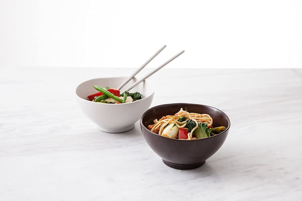 Fortessa - 5.75" Heirloom STN Linen Rice Bowls, Pack of 24 - STN.8000.4.54