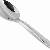 Fortessa - 5.9" Lucca Stainless Steel Tea/Coffee Spoons, Pack of 12 - 1.5.102.00.021 - DISCONTINUED