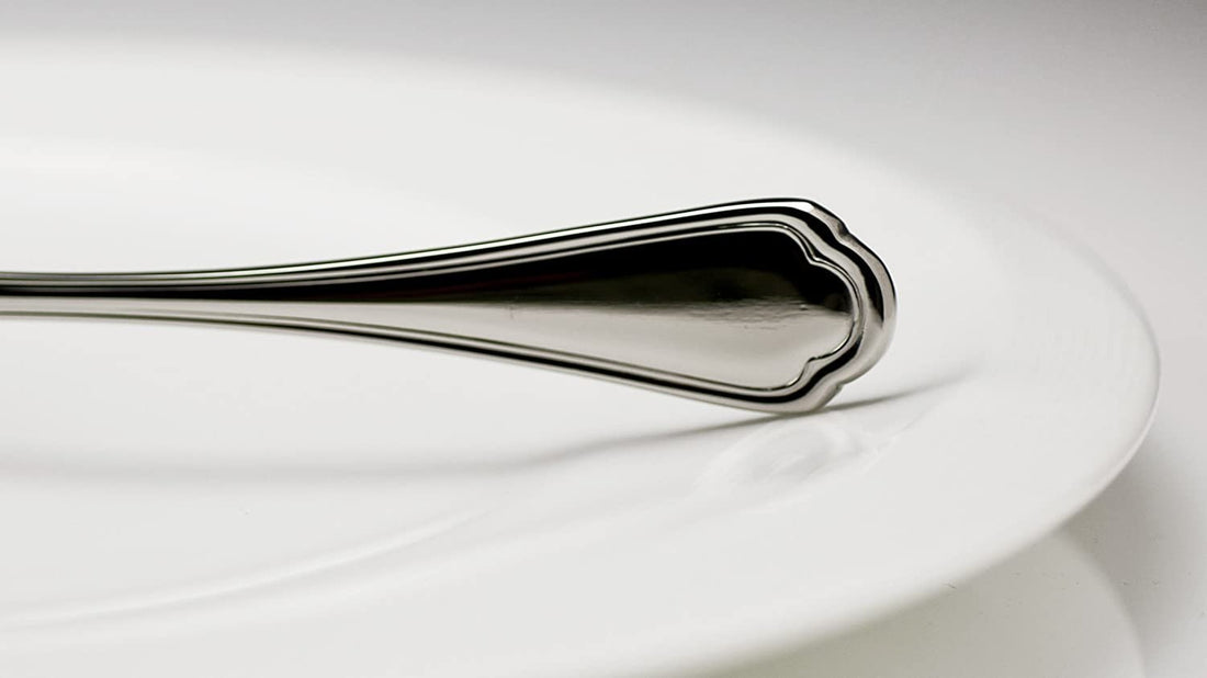 Fortessa - 5.9" Medici Stainless Steel Appetizer/Cake Forks, Pack of 12 - 1.5.110.00.038