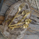 Fortessa - 6" Arezzo Brushed Gold Titan PVD Bouillon Spoons Set of 12 - 1.9B.165.00.003