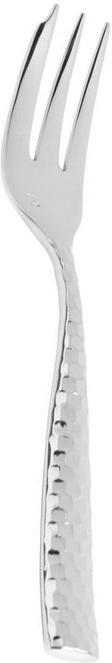 Fortessa - 6" Lucca Faceted Stainless Steel Appetizer/Cake Forks, Pack of 12 - 1.5.102.FC.038