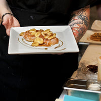 Fortessa - 6 PC 10.75" Fortaluxe SuperWhite Plaza Square Plate (27 cm) - V0818-0127