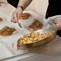 Fortessa - 6 PC 10.75" Fortaluxe SuperWhite Plaza Square Plate (27 cm) - V0818-0127