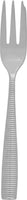 Fortessa - 6" Ringo Stainless Steel Appetizer/Cake Forks, Pack of 12 - 1.5.103.00.038