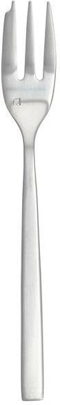 Fortessa - 6.25" Arezzo Stainless Steel Brushed Appetizer/Cake Forks Set of 12 - 1.5B.165.00.038