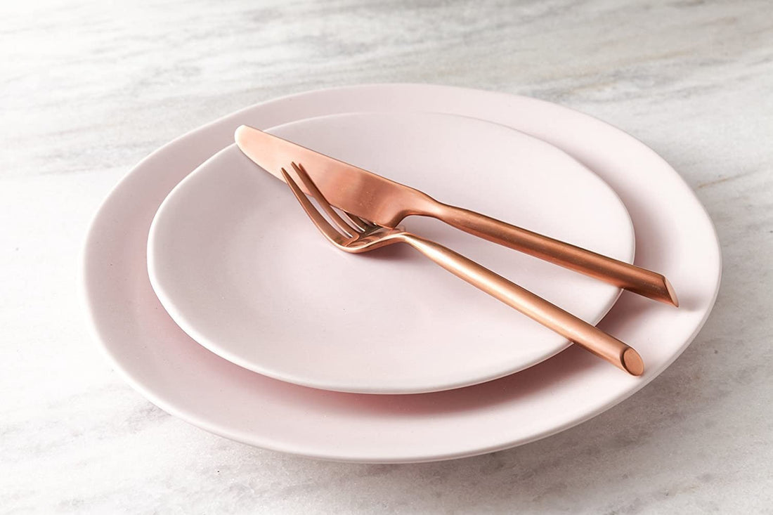Fortessa - 6.25" Heirloom STN Blush B&B Plates, Pack of 4 - STN.8000.8.03