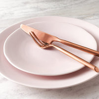Fortessa - 6.25" Heirloom STN Blush B&B Plates, Pack of 4 - STN.8000.8.03