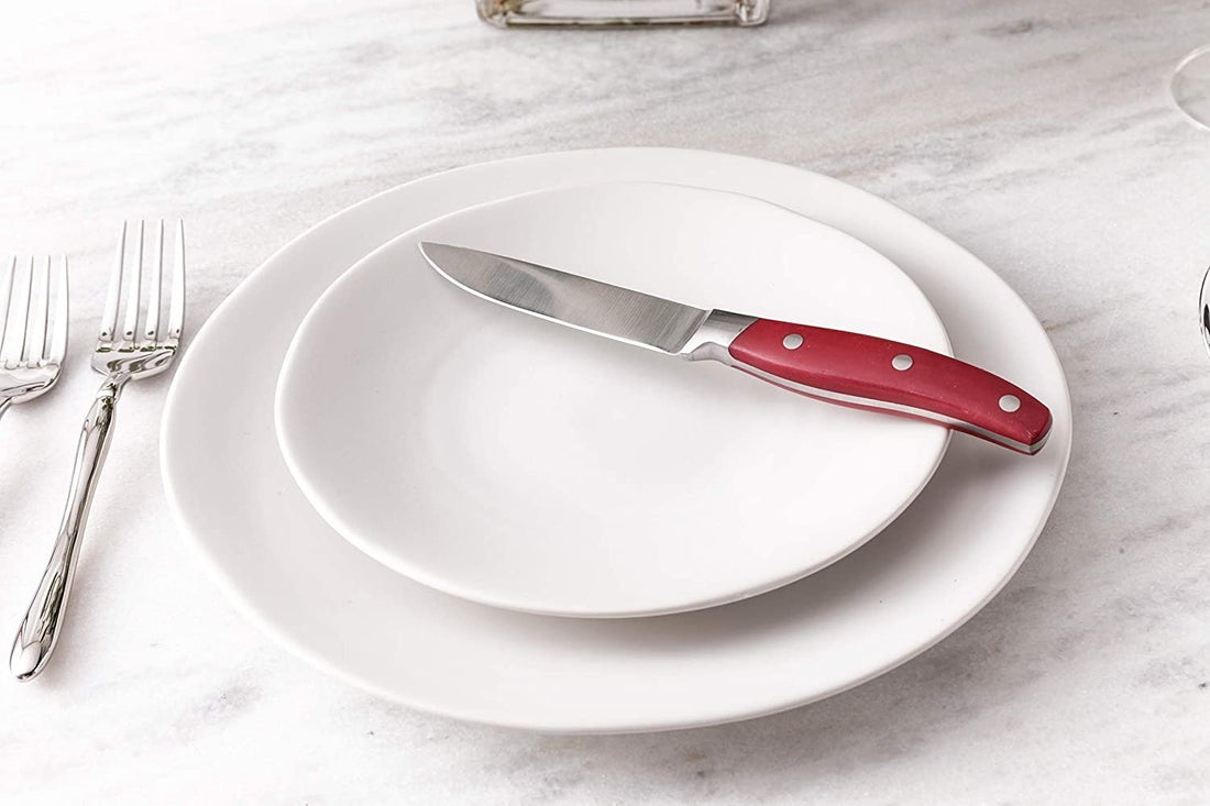 Fortessa - 6.25" Heirloom STN Linen Bread & Butter Plates, Pack of 4 - STN.8000.4.03