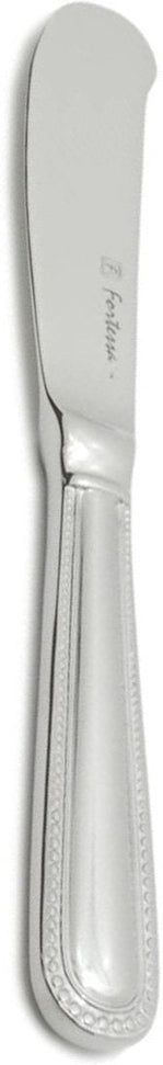 Fortessa - 6.7" Caviar Stainless Steel Butter Knives, Pack of 12 - 1.5.136.00.053 - DISCONTINUED
