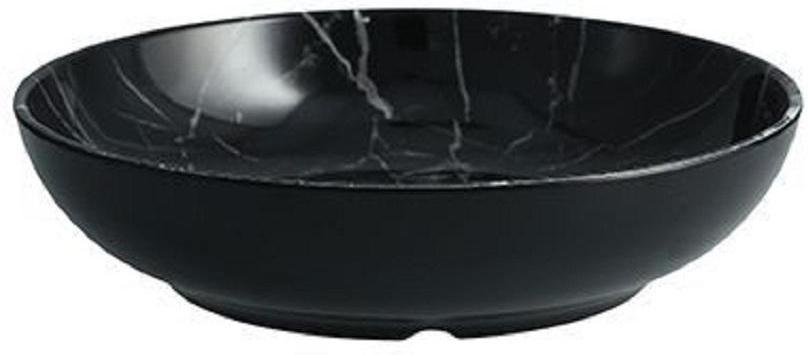 Fortessa - 6.75" Palace Onyx Coupe Round Bowls, Pack of 12 - DV.MD.HH1649BD