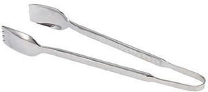 Fortessa - 6.75" Stainless Steel Hammered Tongs - 2.5.003.00.287