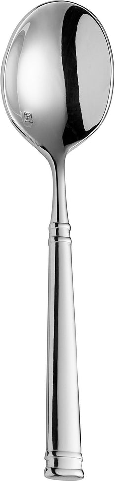 Fortessa - 6.8" Bistro Stainless Steel Bouillon Spoons, Pack of 12 - 1.5.130.00.003