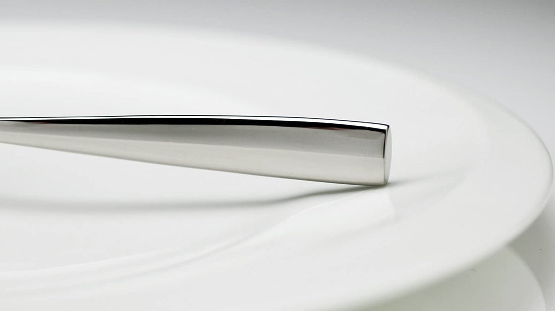 Fortessa - 6.8" Lucca Stainless Steel Bouillon Spoon, Pack of 12 - 1.5.102.00.003