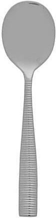 Fortessa - 6.8" Ringo Stainless Steel Bouillon Spoons, Pack of 12 - 1.5.103.00.003