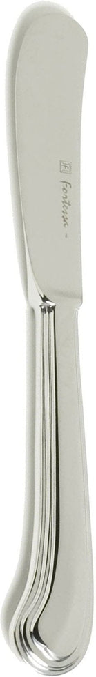 Fortessa - 6.8" San Marco Stainless Steel Butter Knives, Pack of 12 - 1.5.190.00.053