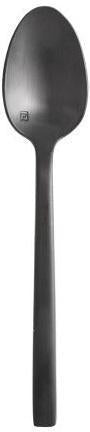 Fortessa - 7" Arezzo Brushed Black Titan PVD Stainless Steel Teaspoons Set of 12 - 1.6B.165.00.004
