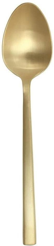 Fortessa - 7" Arezzo Brushed Gold Titan PVD Teaspoons, Pack of 12 - 1.9B.165.00.004