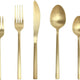 Fortessa - 7" Arezzo Brushed Gold Titan PVD Teaspoons Set of 12 - 1.9B.165.00.004