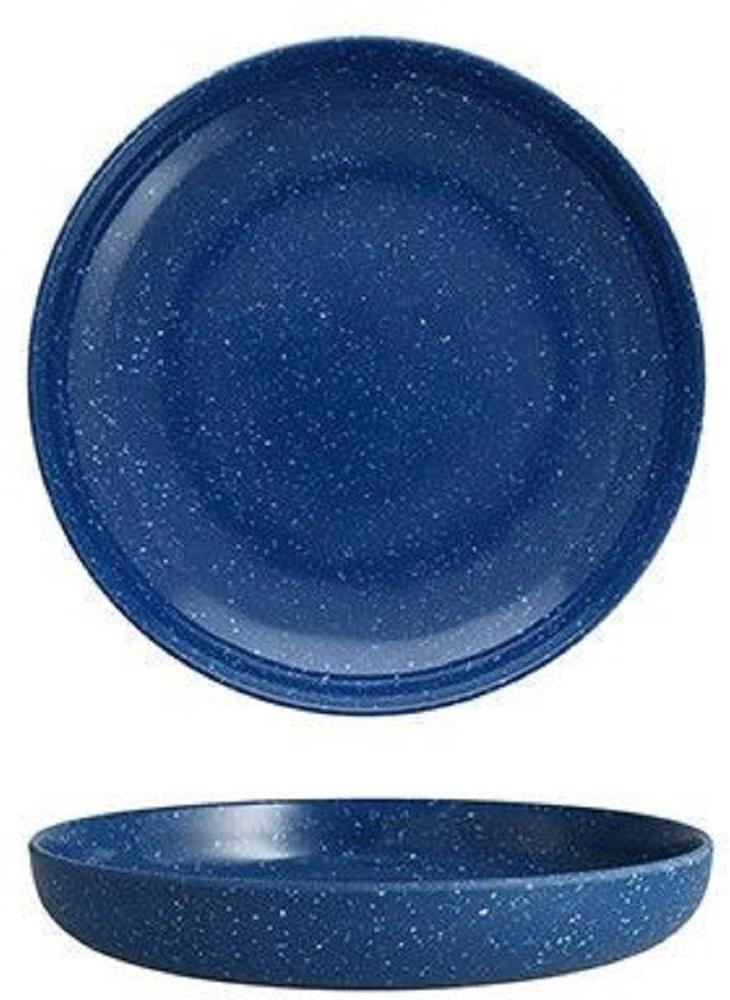 Fortessa - 7" DVM Camp Blue Coupe Round Plates Set of 12 - DV.MD.BB6077BS