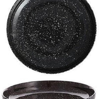 Fortessa - 7" DVM Camp Charcoal Coupe Round Plates, Pack of 12 - DV.MD.BB6077CS