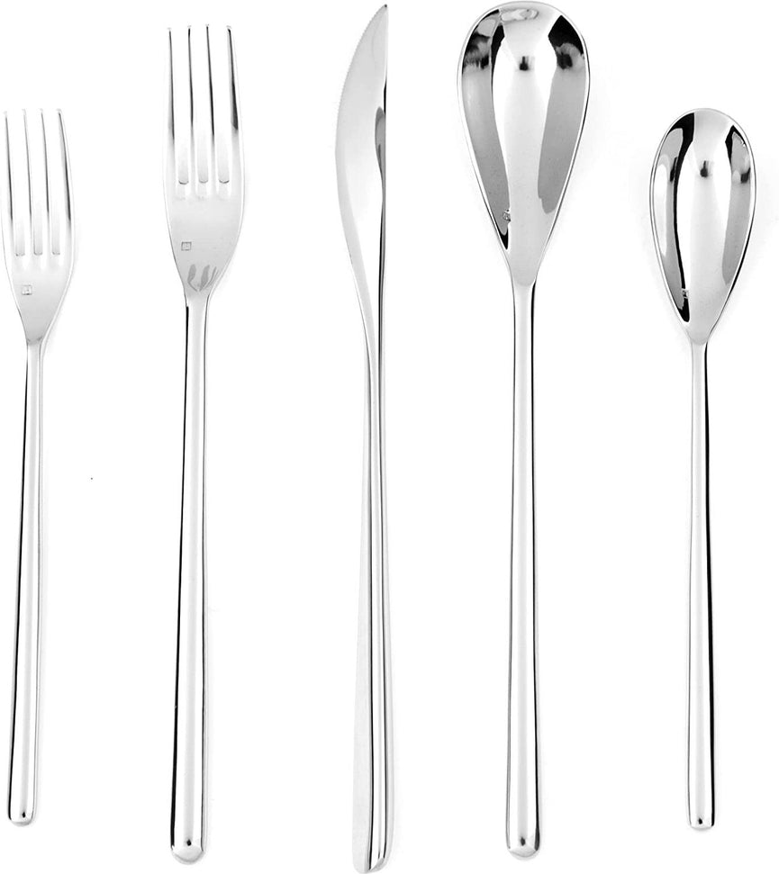 Fortessa - 7" Dragonfly Stainless Steel Salad Forks, Pack of 12 - 1.5.810.00.012