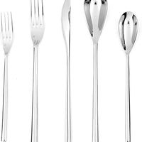Fortessa - 7" Dragonfly Stainless Steel Salad Forks, Pack of 12 - 1.5.810.00.012
