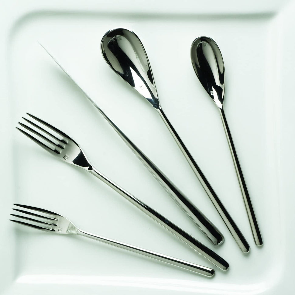 Fortessa - 7" Dragonfly Stainless Steel Salad Forks, Pack of 12 - 1.5.810.00.012