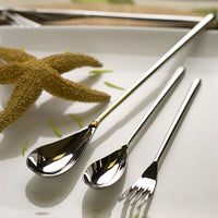 Fortessa - 7" Dragonfly Stainless Steel Tea/Coffee Spoons, Pack of 12 - 1.5.810.00.021