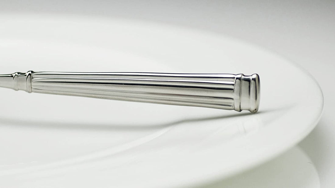 Fortessa - 7.1" Doria Stainless Steel Salad/Dessert Forks, Pack of 12 - 1.5.131.00.012