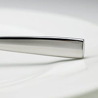 Fortessa - 7.1" Lucca Stainless Steel Dessert/Oval Soup Spoon, Pack of 12 - 1.5.102.00.011