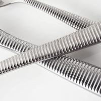 Fortessa - 7.1" Ringo Stainless Steel Salad/Dessert Forks, Pack of 12 - 1.5.103.00.012