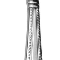 Fortessa - 7.3" Caviar Stainless Steel Dessert/Oval Soup Spoons, Pack of 12 - 1.5.136.00.011