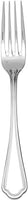 Fortessa - 7.3" Medici Stainless Steel Salad/Dessert Forks, Pack of 12 - 1.5.110.00.012