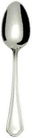Fortessa - 7.4" Medici Stainless Steel Dessert/Oval Soup Spoons, Pack of 12 - 1.5.110.00.011